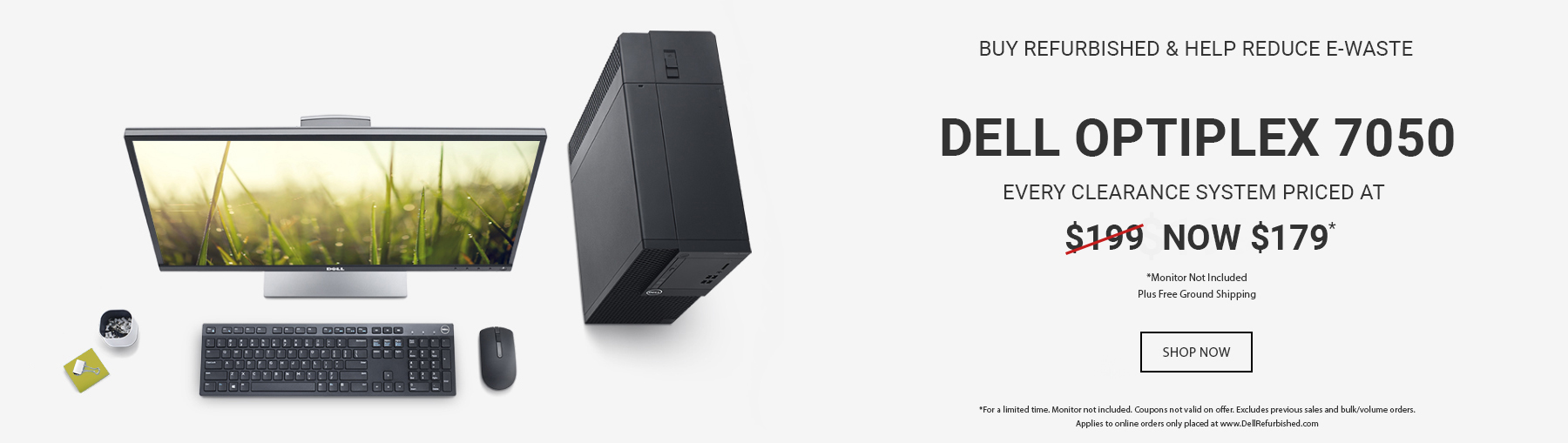 $179 Dell OptiPlex 7050 Desktops