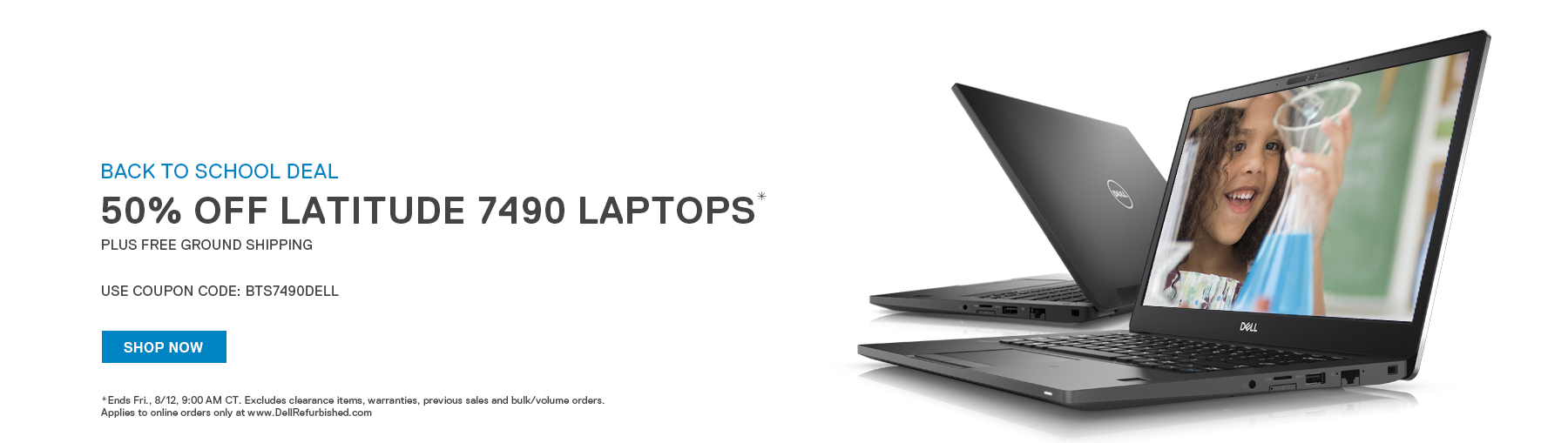 Dell Back to School Latitude 7490 Laptop Sale